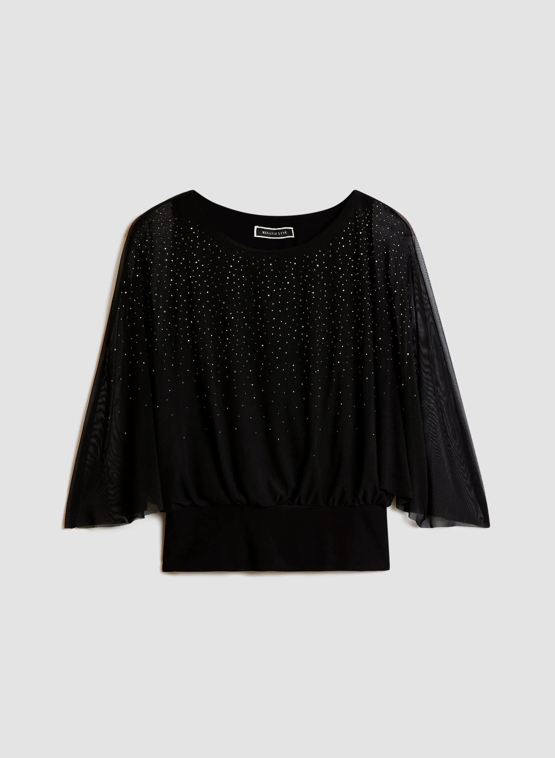 Glitter Mesh Top sold by Melanie Lyne product image thumbnail 5