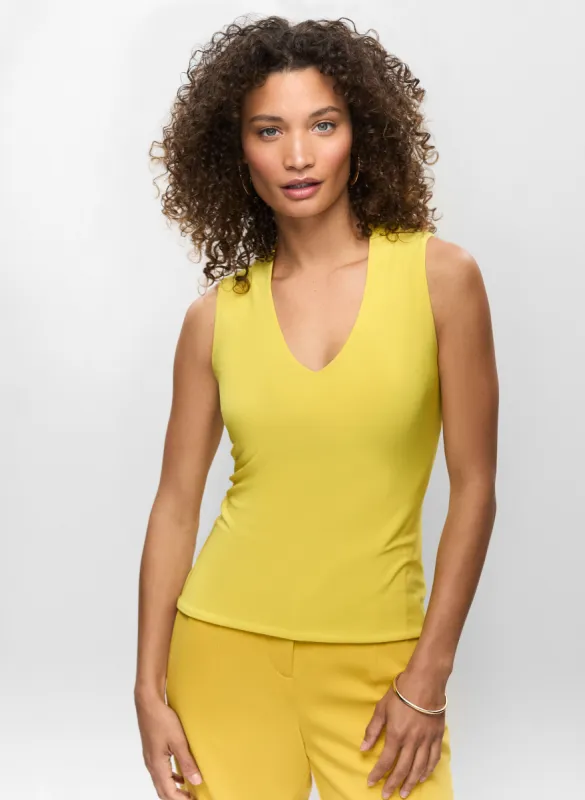 Sleeveless V-Neck Top sold by Melanie Lyne
