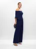 Bardot Neckline Jumpsuit & Dangle Earrings sold by Melanie Lyne