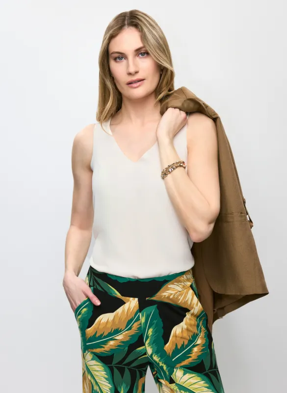 Essential Sleeveless V-Neck Blouse sold by Melanie Lyne
