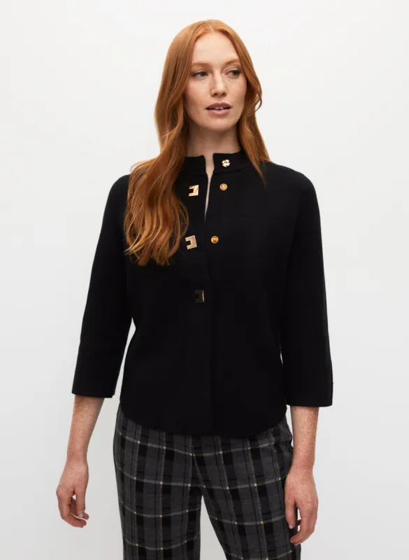 Geometric Button Cardigan sold by Melanie Lyne