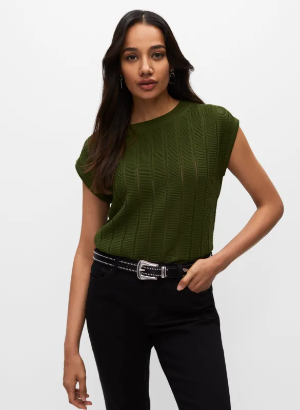 Short Sleeve Sweater sold by Melanie Lyne