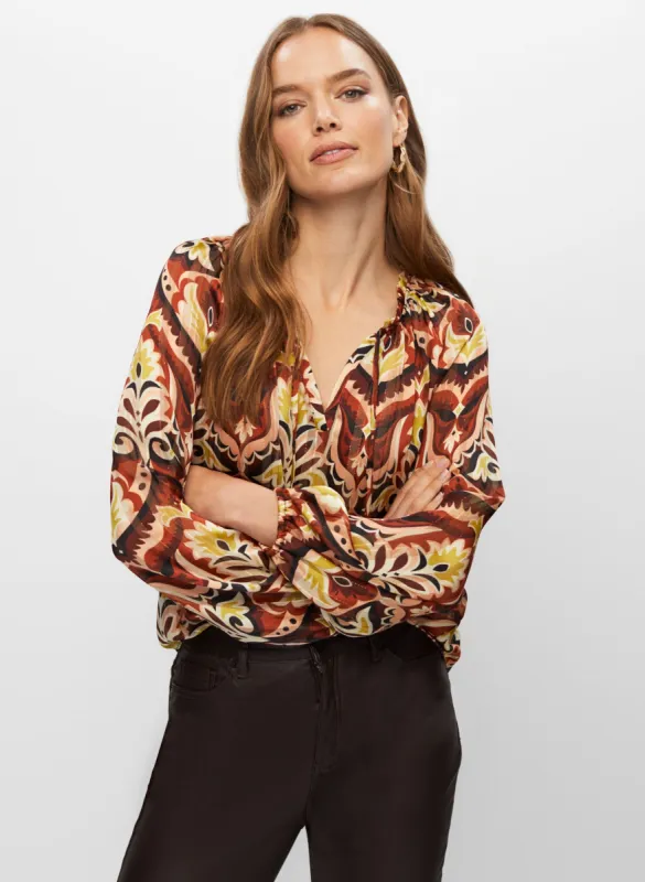 Paisley Print Blouse sold by Melanie Lyne