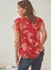 Vince Camuto - Floral Print Flutter Sleeve Blouse sold by Melanie Lyne