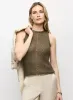 Sleeveless Pointelle Knit Cami sold by Melanie Lyne