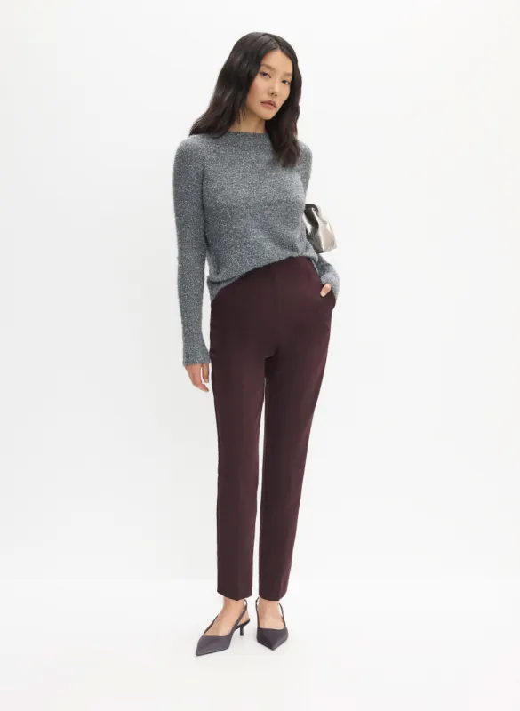 Metallic Detail Sweater & Slim Leg Pants sold by Melanie Lyne