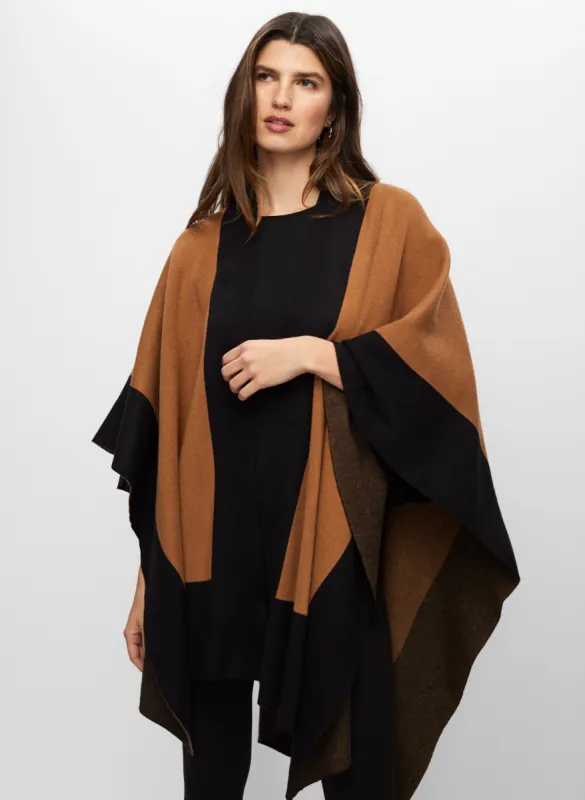 Two-Tone Contrast Pashmina Shawl sold by Melanie Lyne