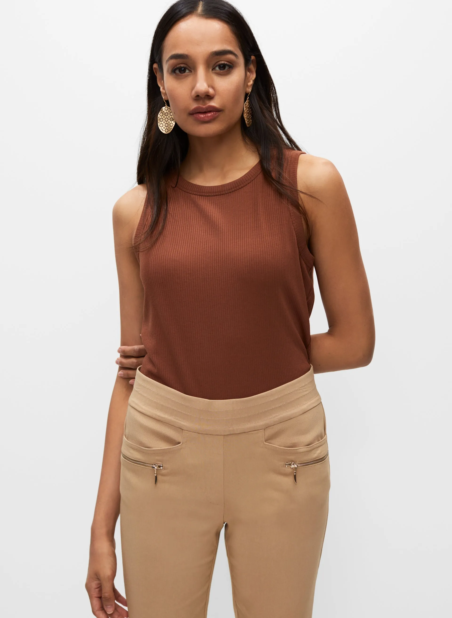 Essential Pull-On Capris sold by Melanie Lyne product image thumbnail 4