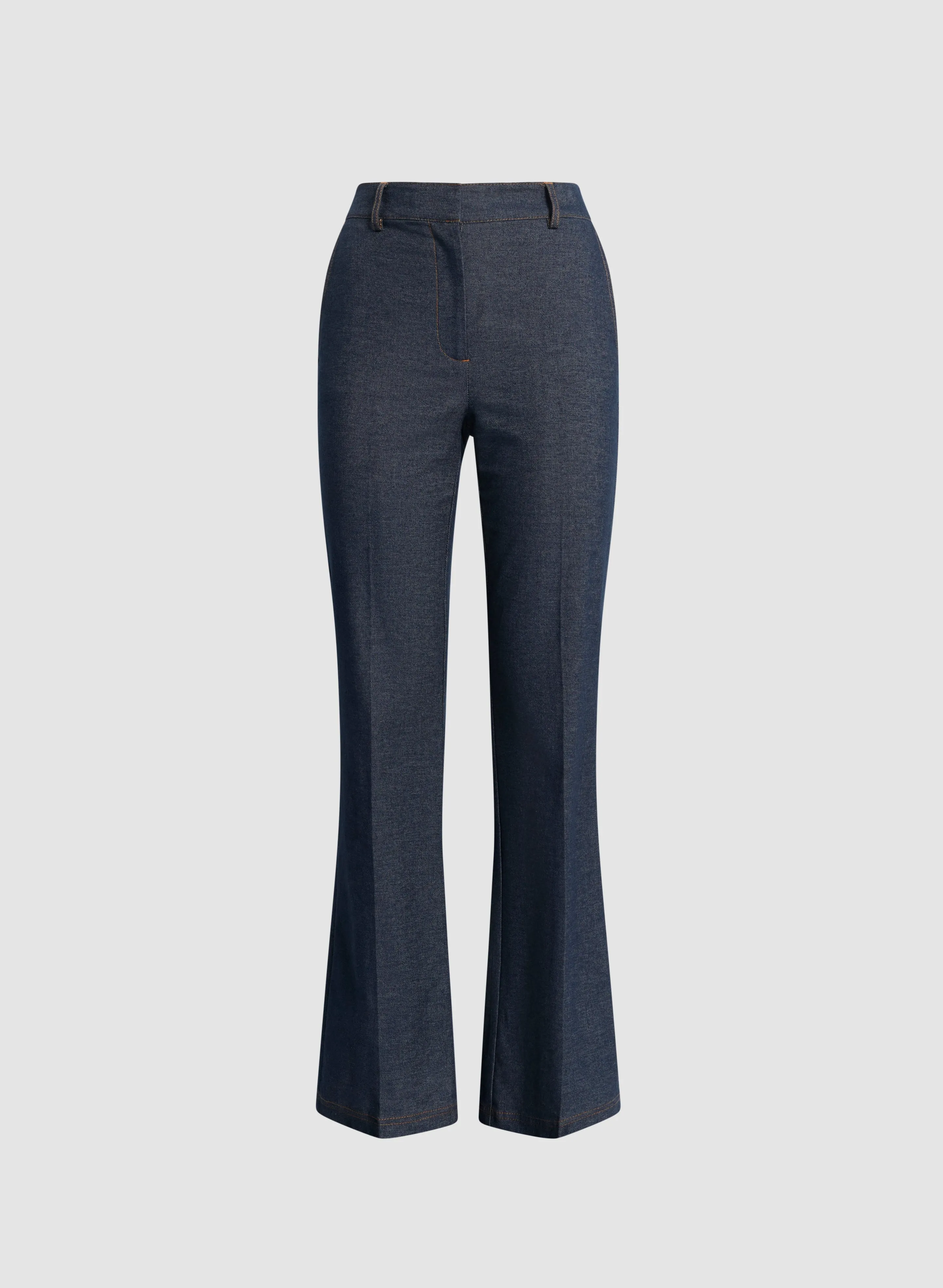 Flare Leg Chambray Pants sold by Melanie Lyne product image thumbnail 5