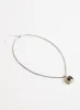 Square Faceted Stone Pendant Necklace sold by Melanie Lyne
