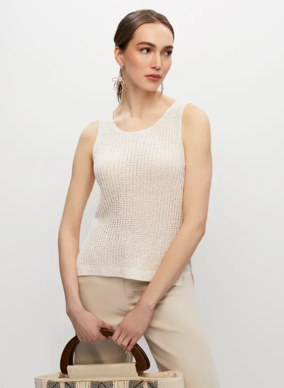 Open Weave Sleeveless Pullover sold by Melanie Lyne