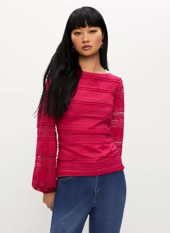 Stripe Detail Top sold by Melanie Lyne