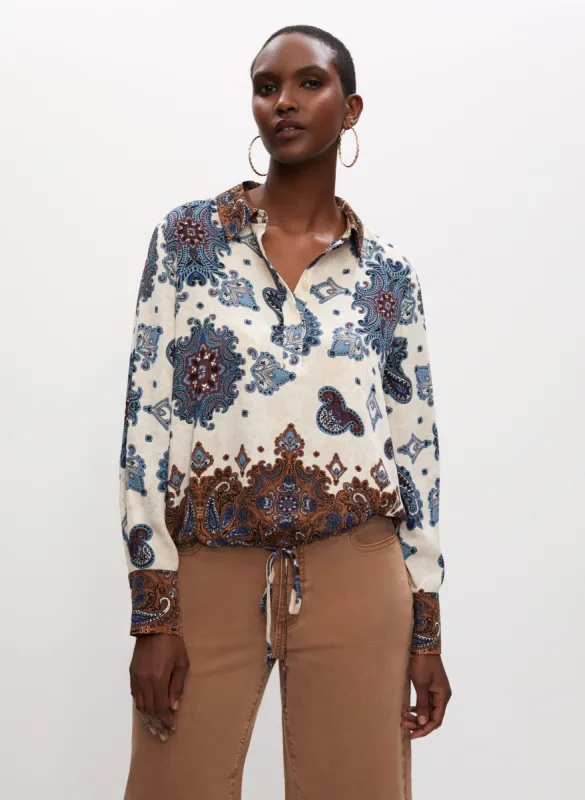 Paisley Print Top sold by Melanie Lyne