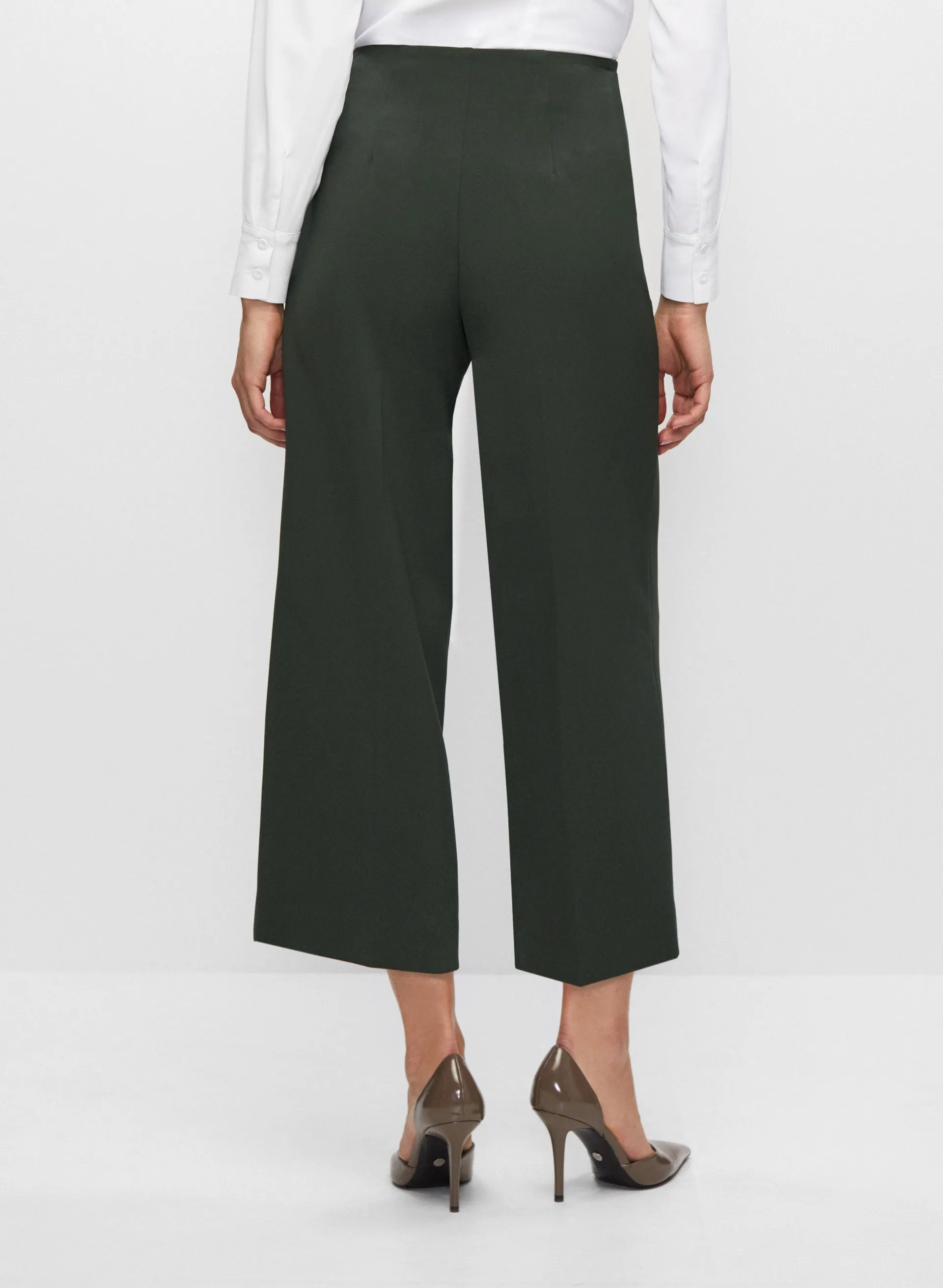 Wide Leg Culotte Pants sold by Melanie Lyne product image thumbnail 2