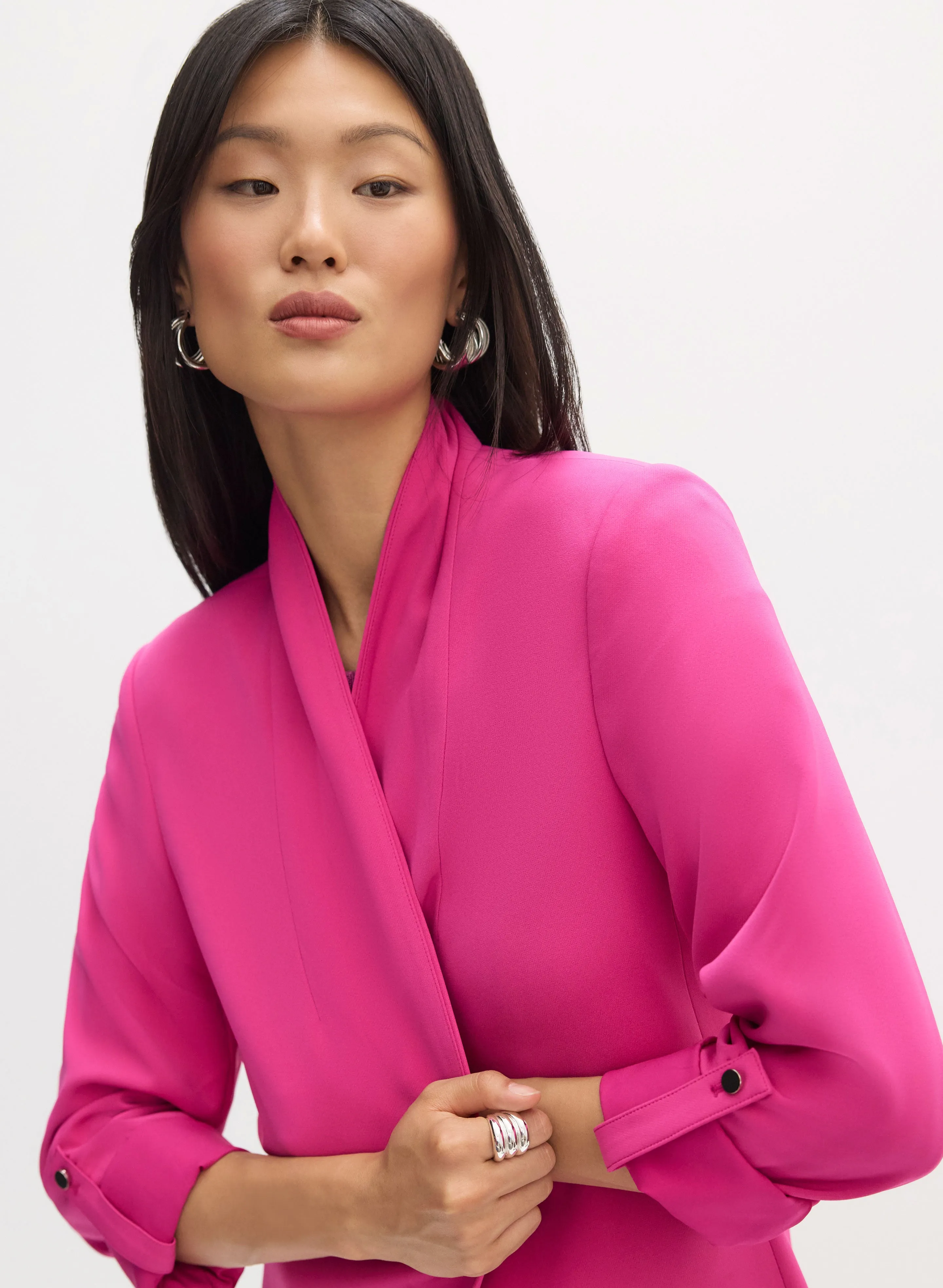 Shawl Collar Open Jacket sold by Melanie Lyne product image thumbnail 2