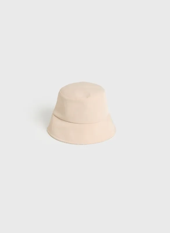 Bucket Hat With Embellished Border sold by Melanie Lyne