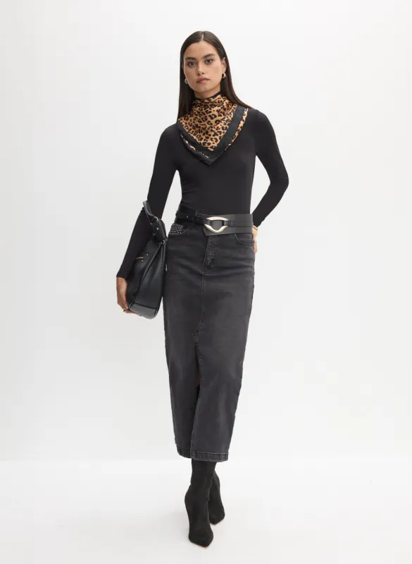Turtleneck Long Sleeve Top & Maxi Skirt sold by Melanie Lyne