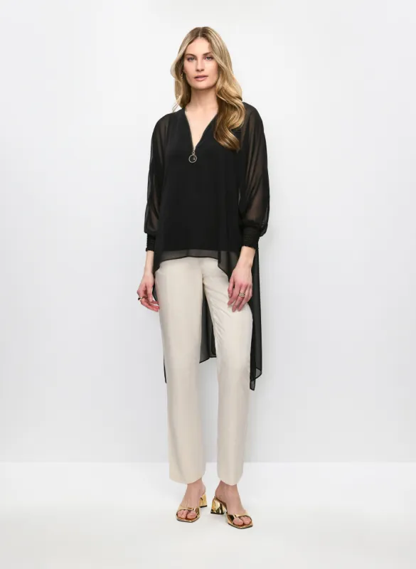 Zip Neck Tunic & Straight Leg Pants sold by Melanie Lyne