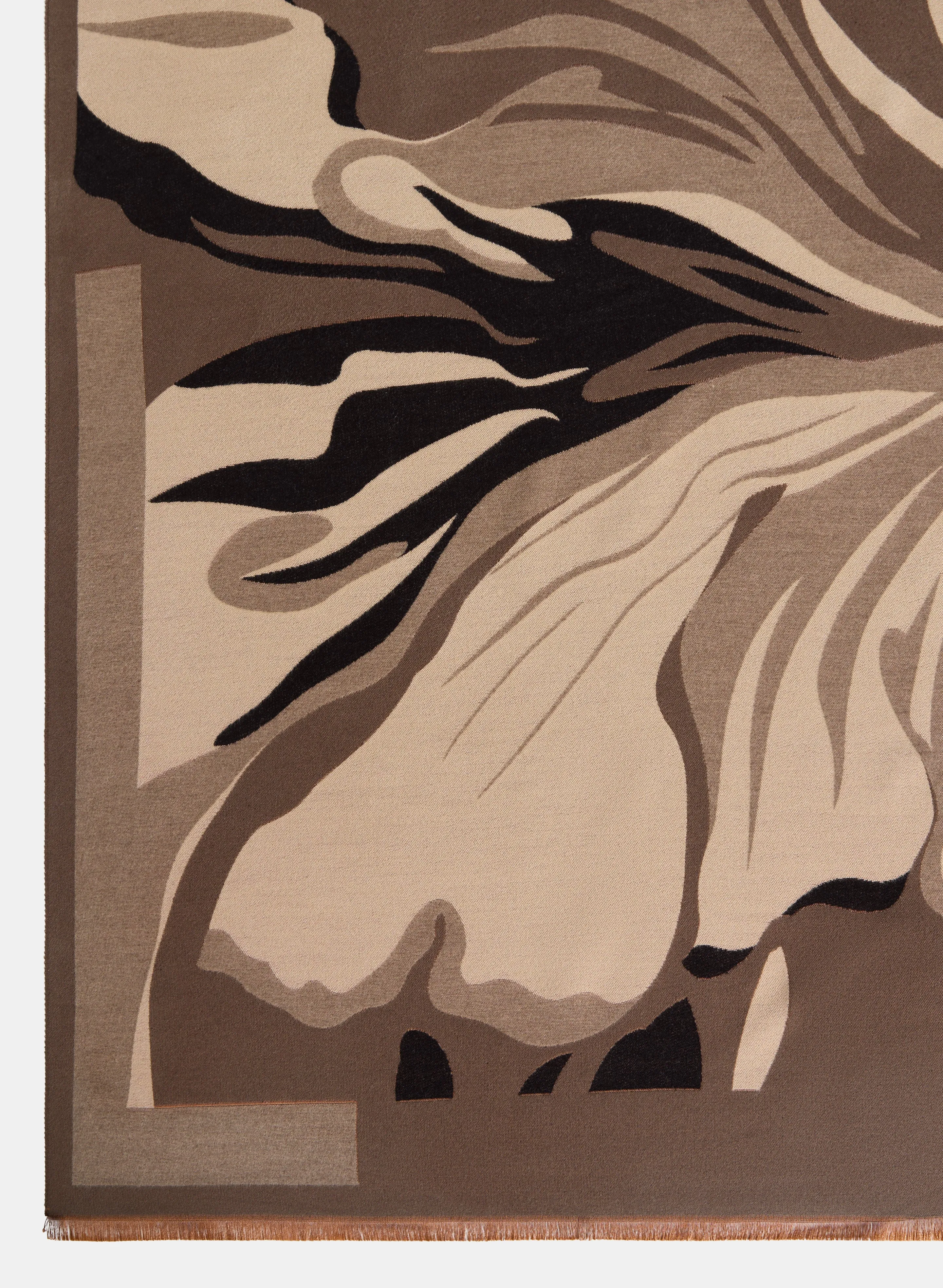 Abstract Print Oblong Scarf sold by Melanie Lyne product image thumbnail 4