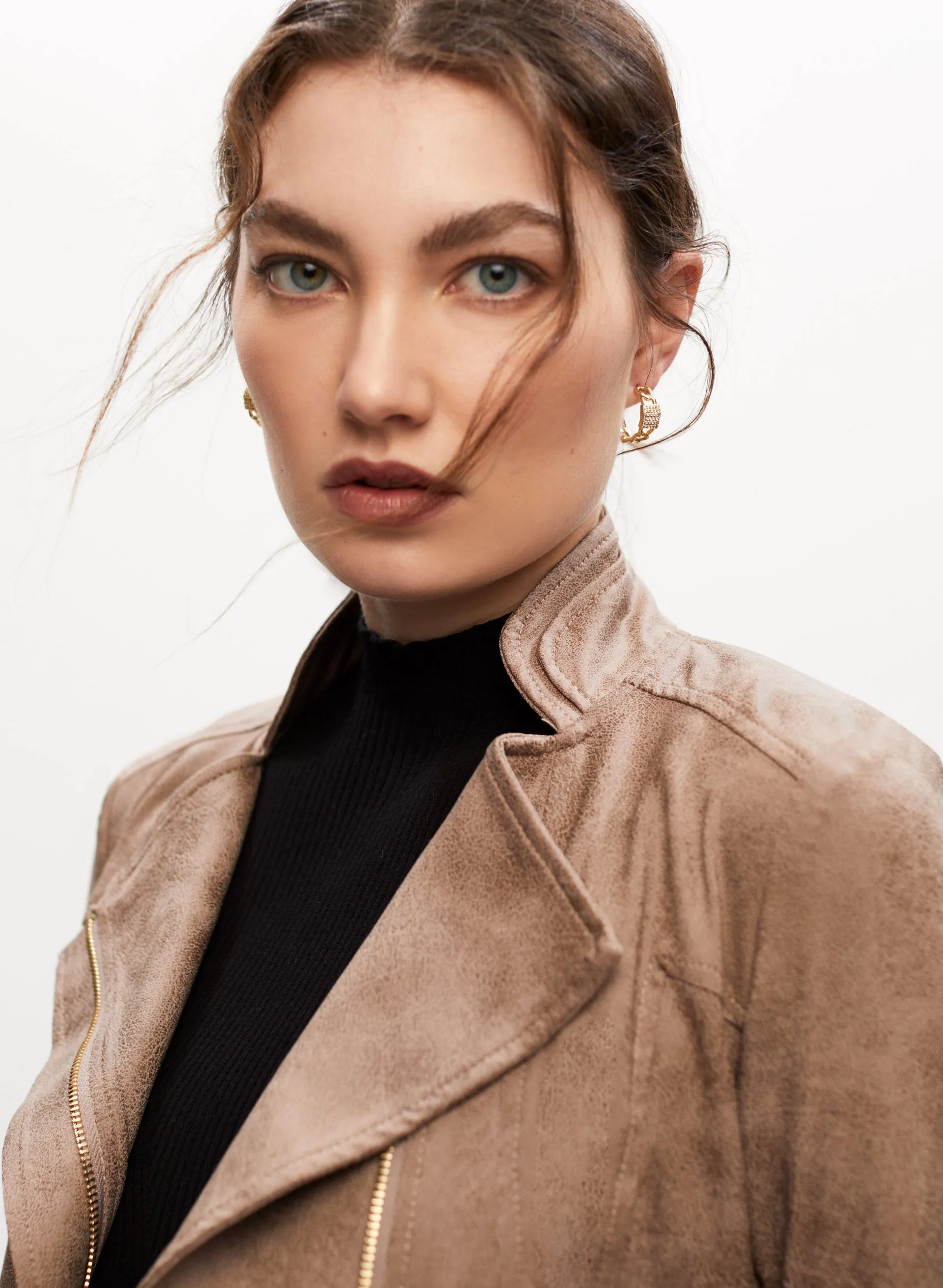 Joseph Ribkoff - Faux Suede Jacket sold by Melanie Lyne product image thumbnail 4