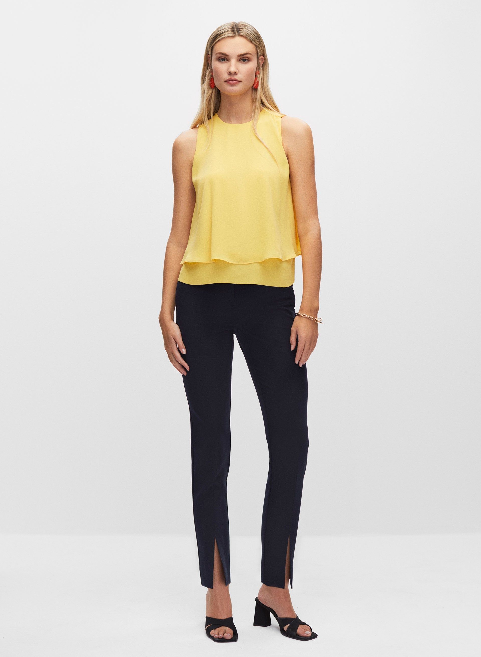 Layered Sleeveless Blouse sold by Melanie Lyne product image thumbnail 3