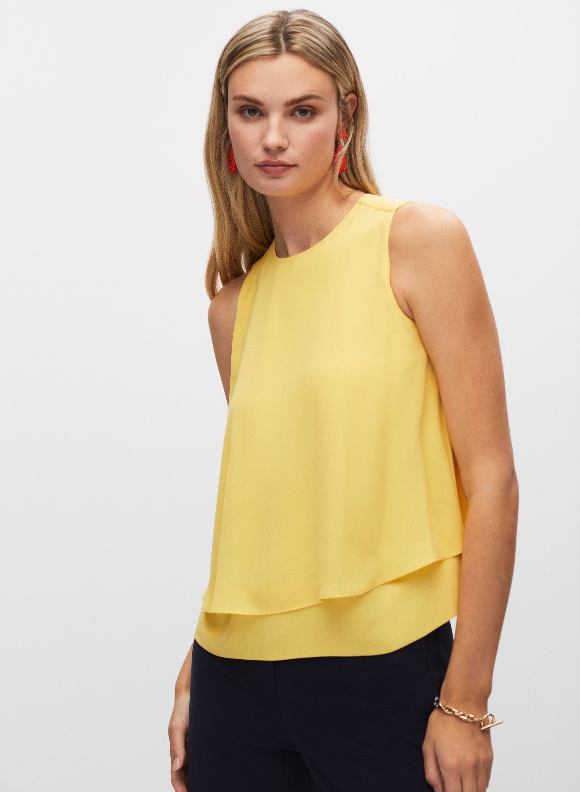 Layered Sleeveless Blouse sold by Melanie Lyne