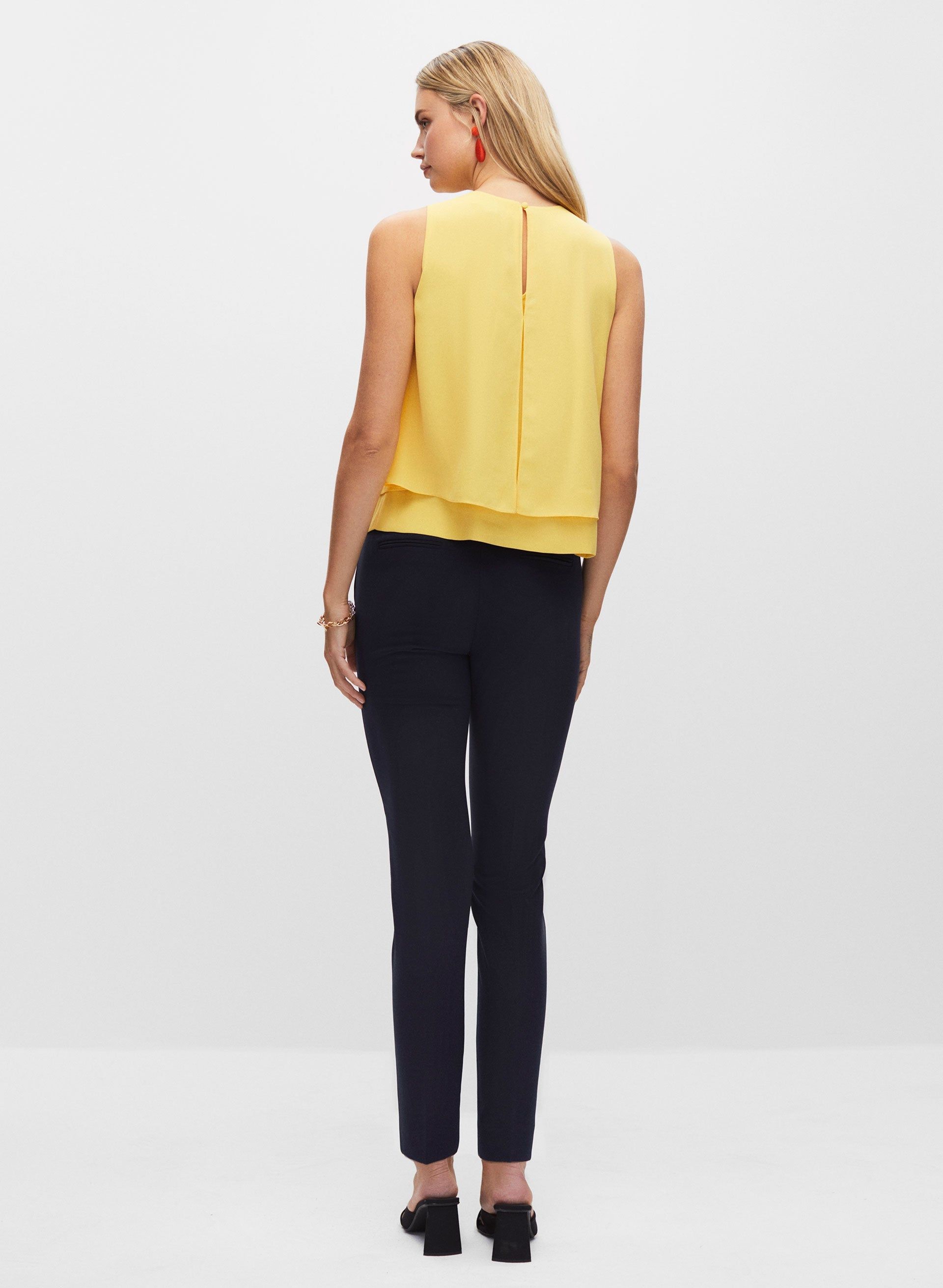 Layered Sleeveless Blouse sold by Melanie Lyne product image thumbnail 4