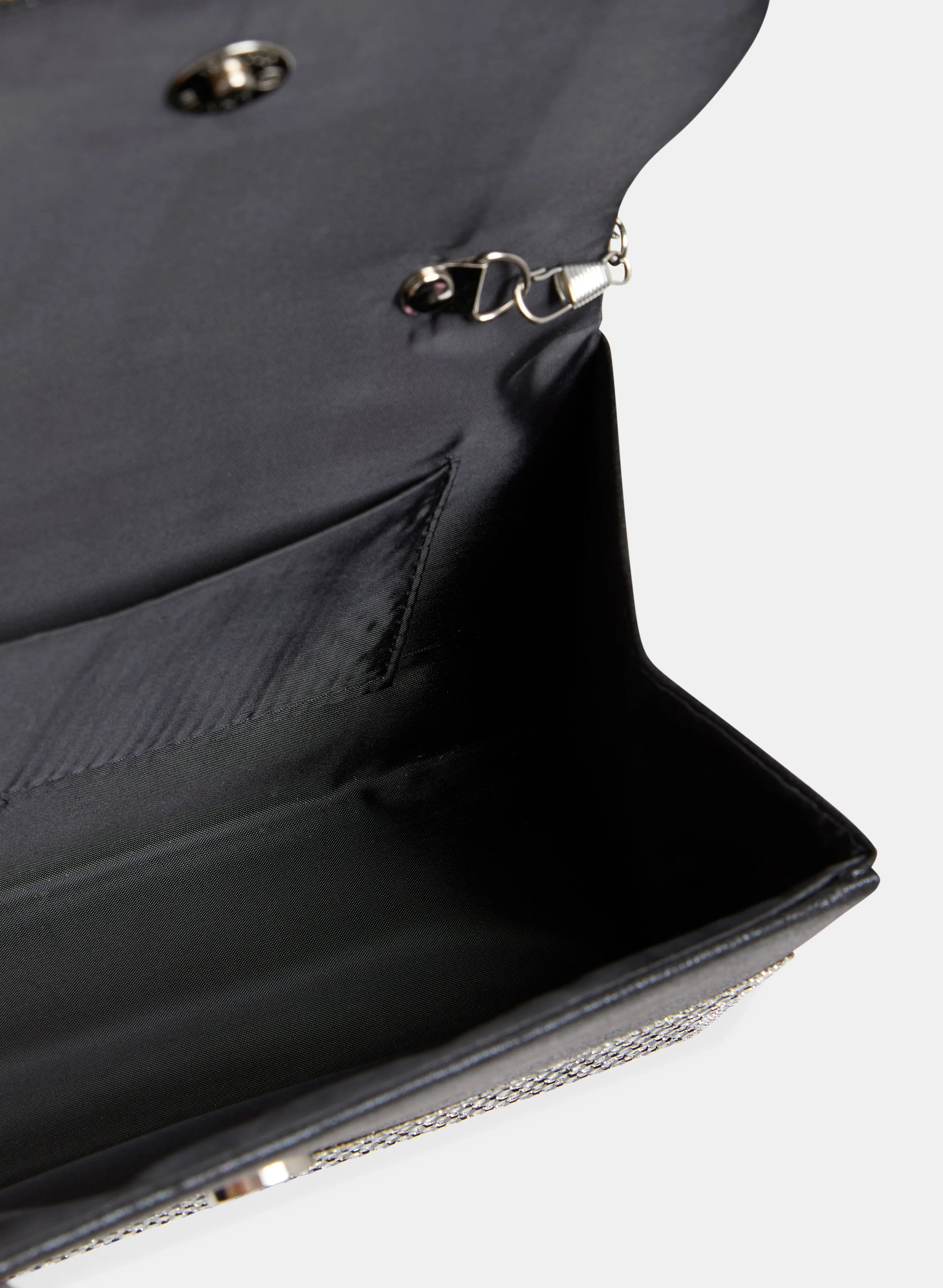 Braided Handle Crystal Clutch sold by Melanie Lyne product image thumbnail 3