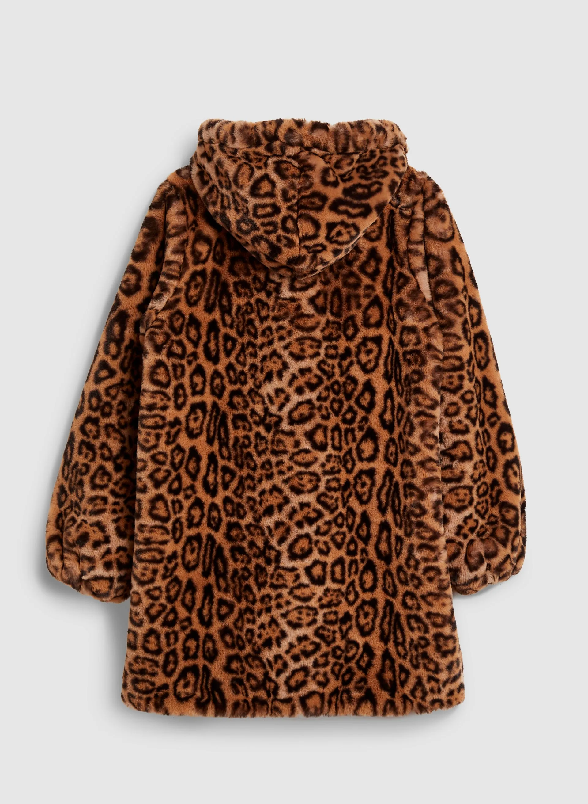 Leopard Print Faux Fur Coat sold by Melanie Lyne product image thumbnail 5