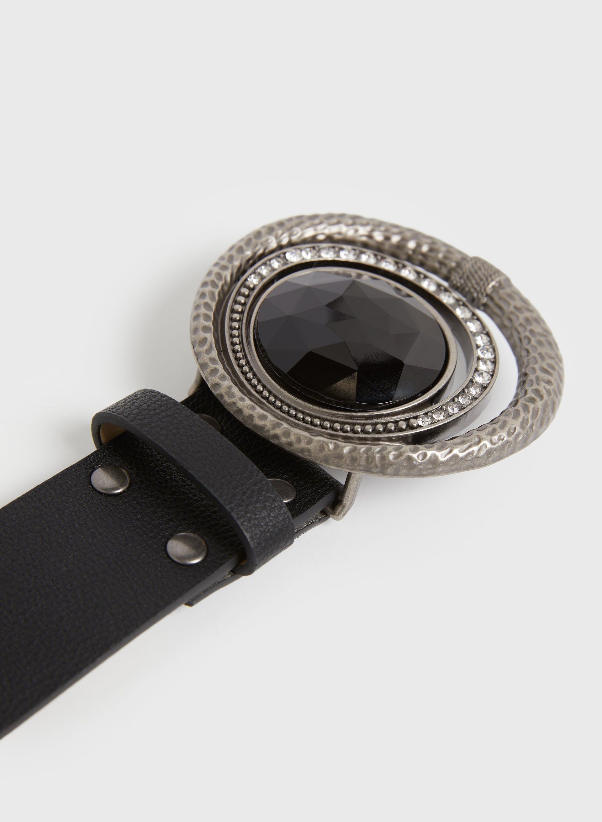 Faceted Stone Buckle Belt sold by Melanie Lyne product image thumbnail 2