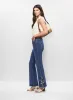 Embroidered Hem Flare Leg Jeans sold by Melanie Lyne