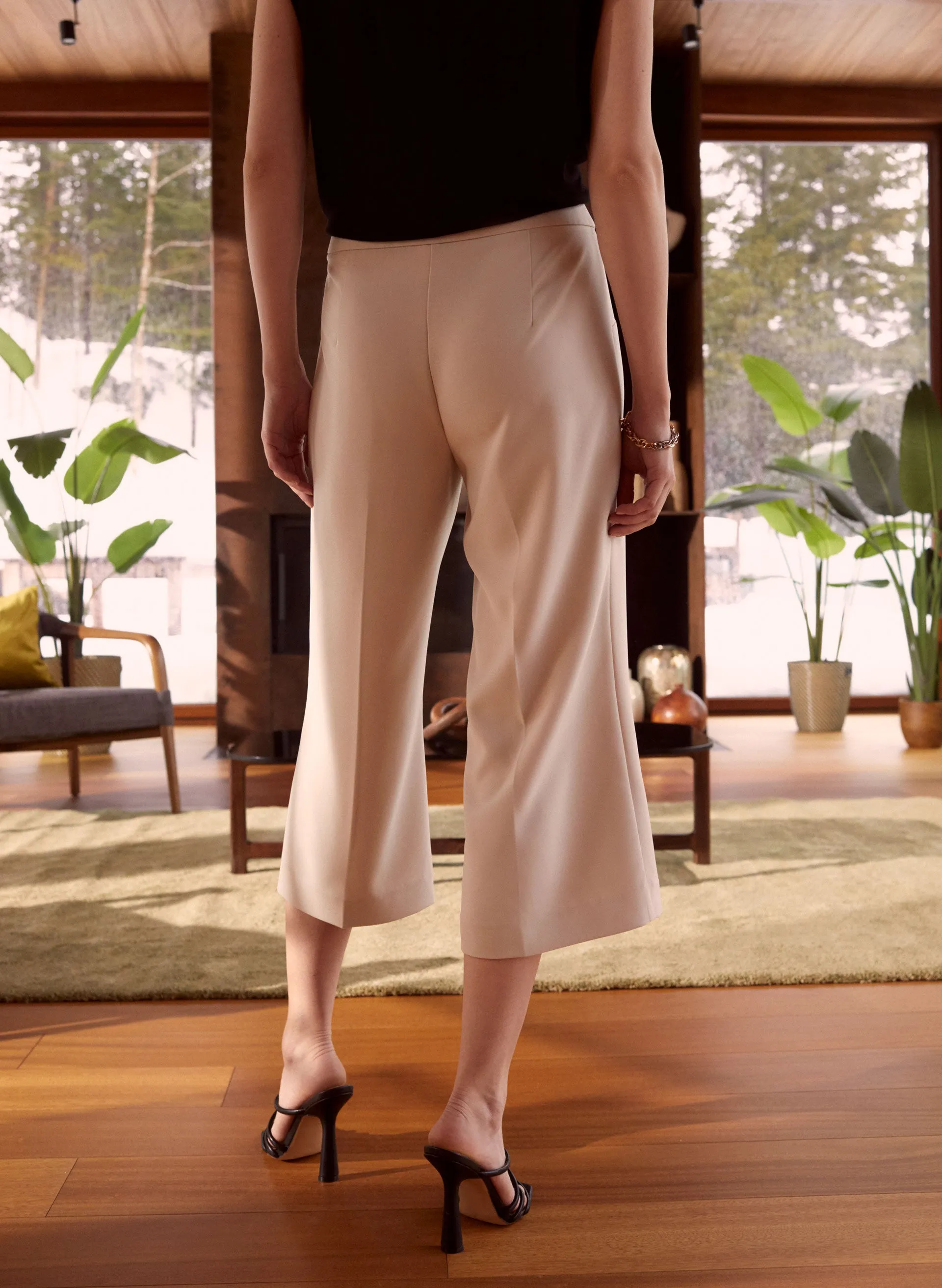 Button Detail Culotte Pants sold by Melanie Lyne product image thumbnail 4