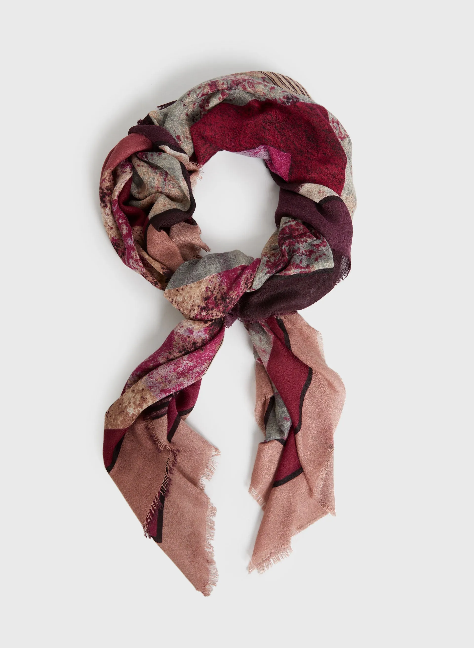 Marble Tile Motif Scarf sold by Melanie Lyne