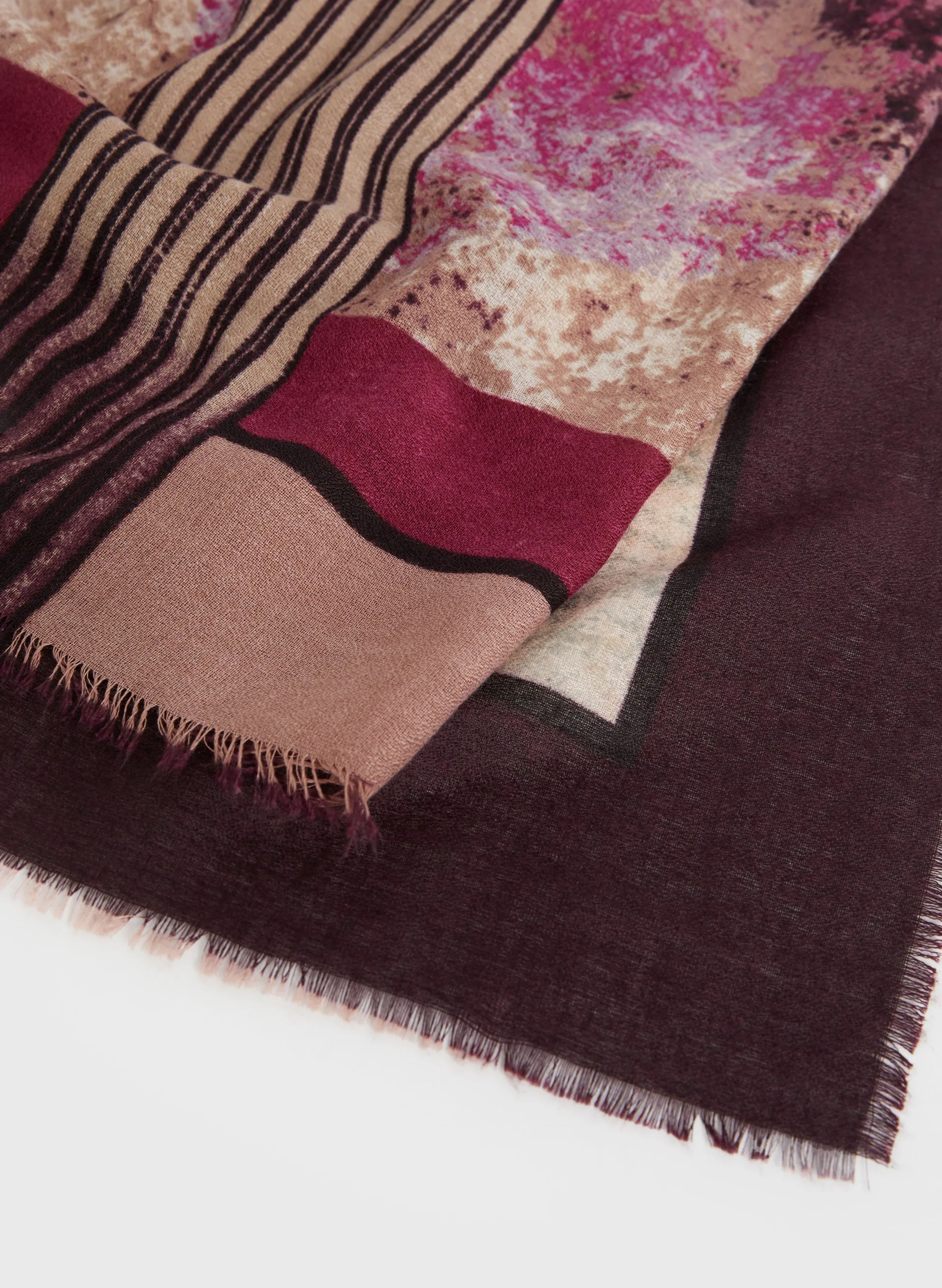 Marble Tile Motif Scarf sold by Melanie Lyne product image thumbnail 2