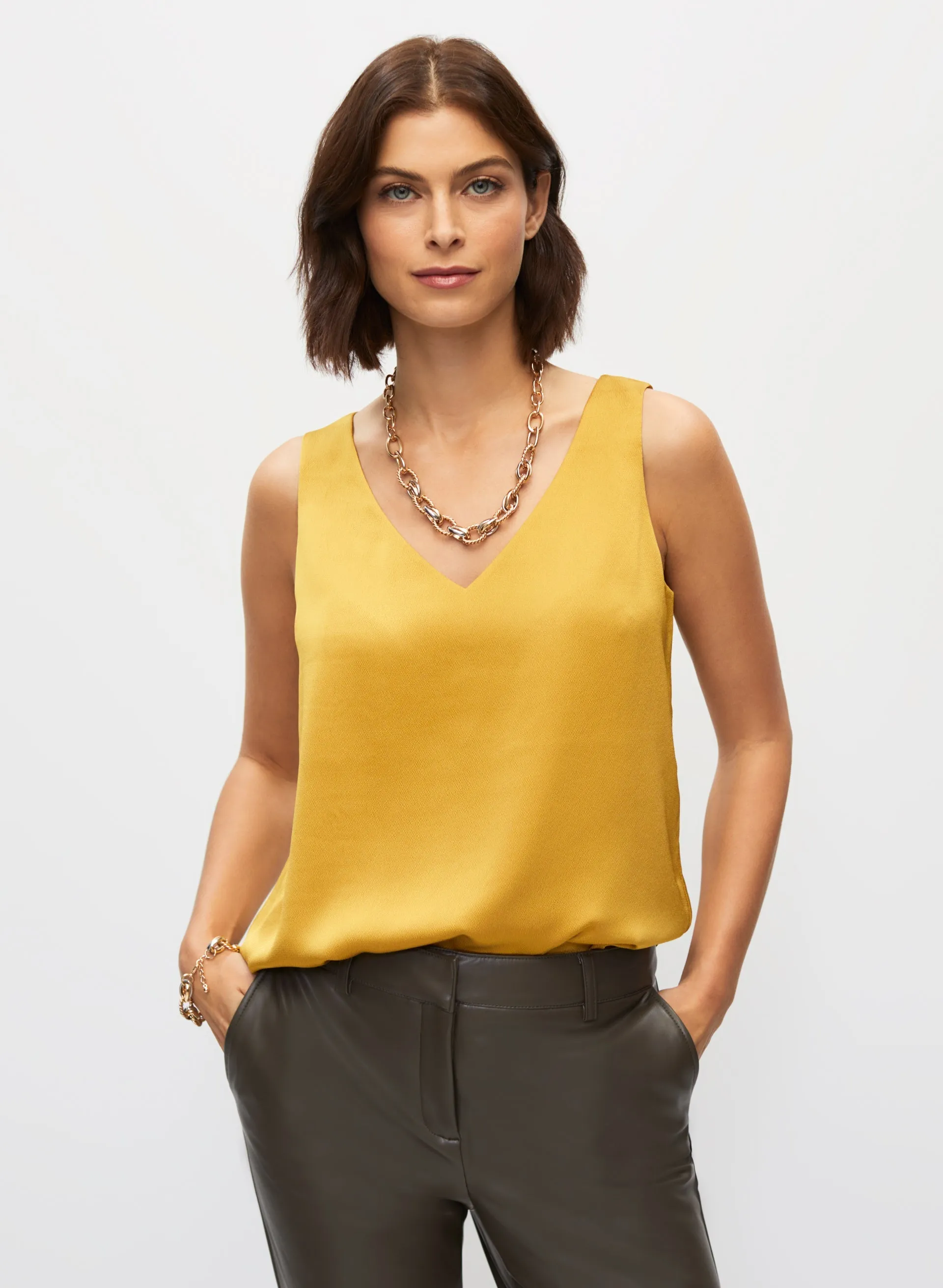 Essential Sleeveless Blouse sold by Melanie Lyne
