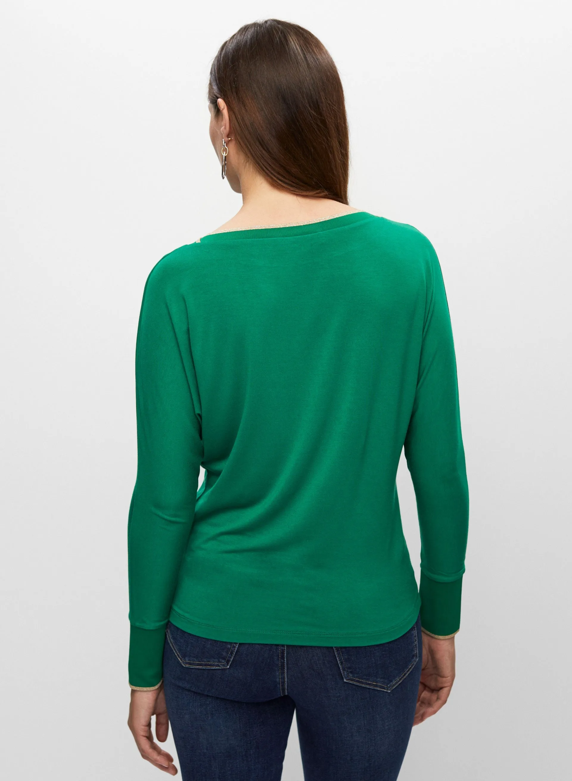 Essential Glitter Trim Top sold by Melanie Lyne product image thumbnail 2