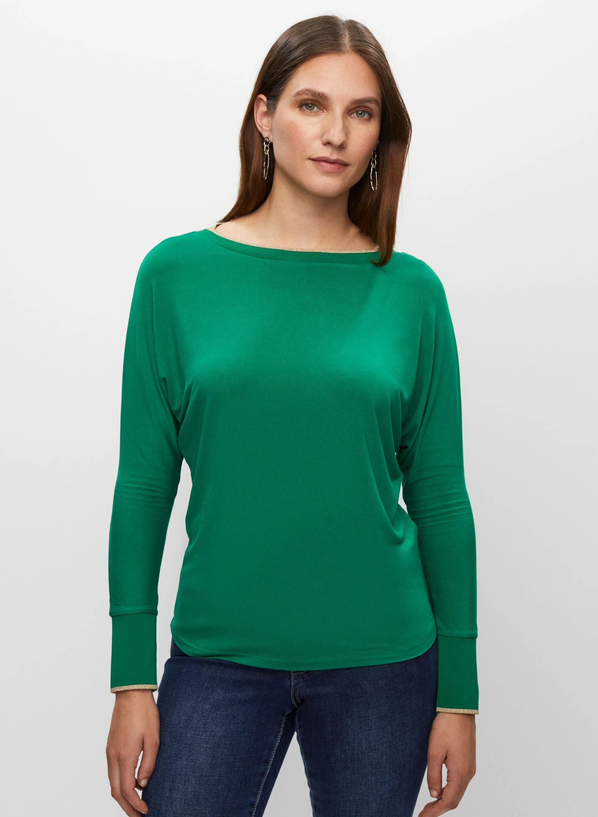 Essential Glitter Trim Top sold by Melanie Lyne product image thumbnail 5