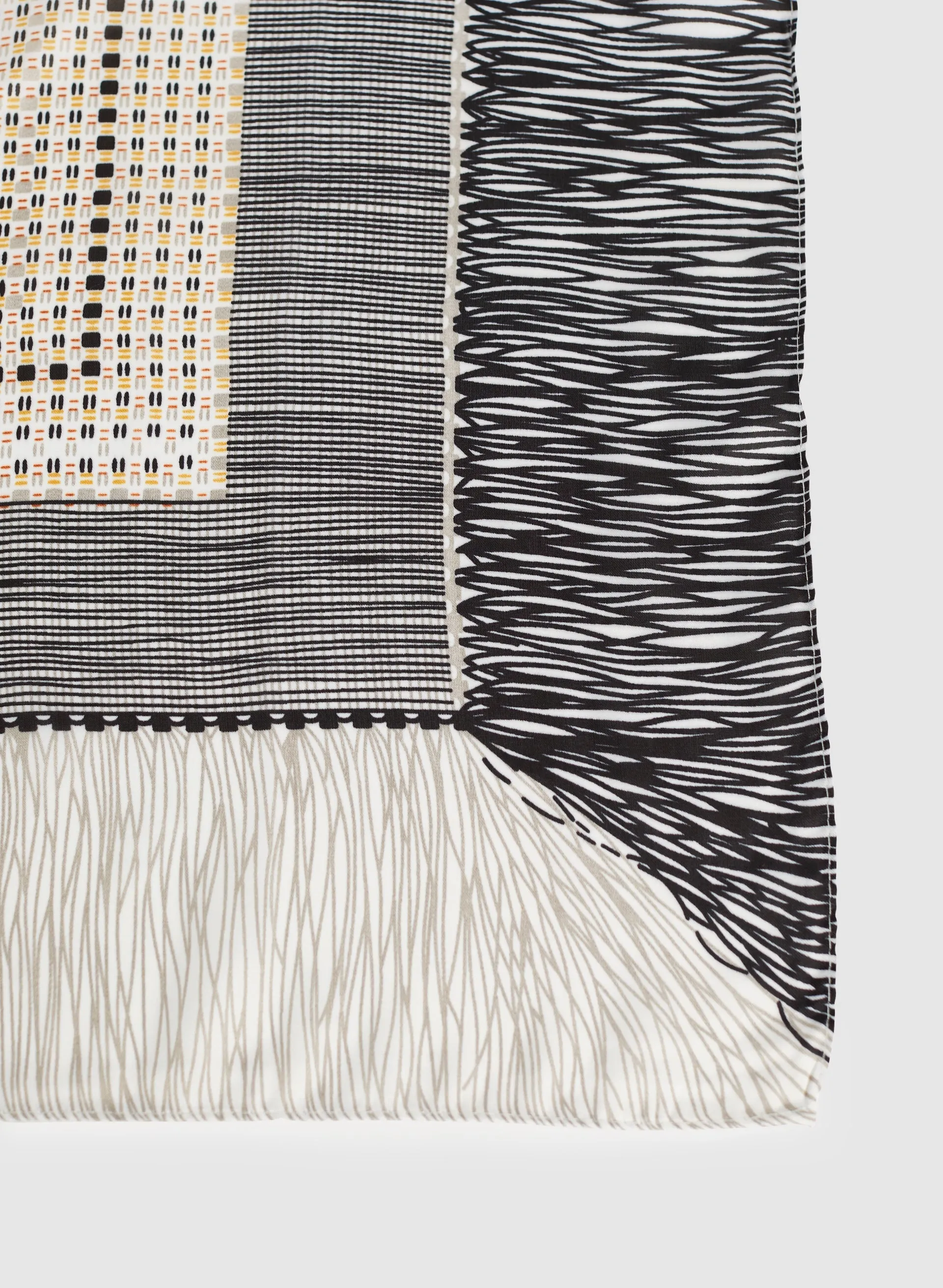 Mixed Print Scarf sold by Melanie Lyne product image thumbnail 3