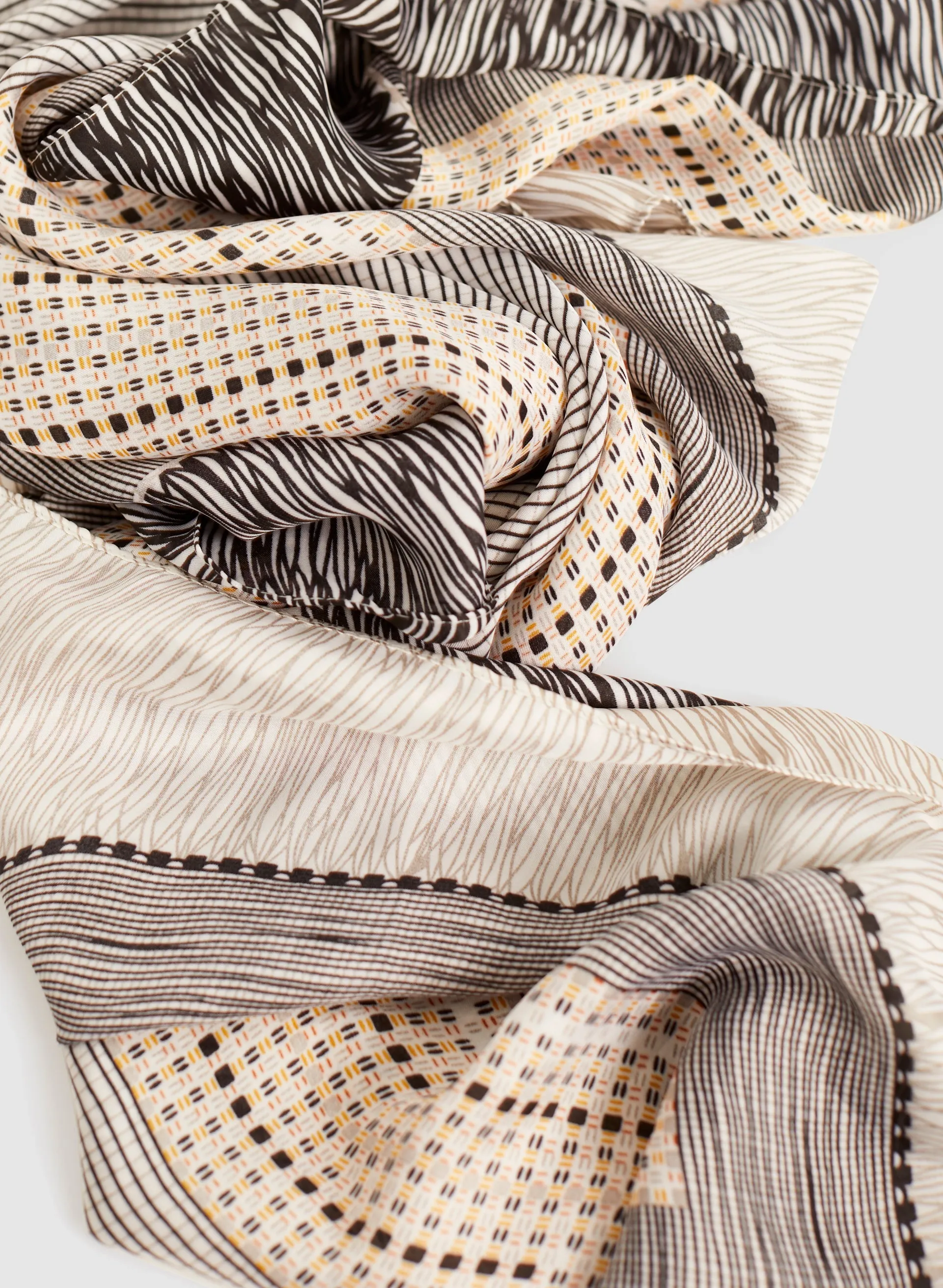 Mixed Print Scarf sold by Melanie Lyne product image thumbnail 4