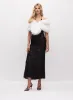 Rhinestone Clip Faux Fur Stole sold by Melanie Lyne