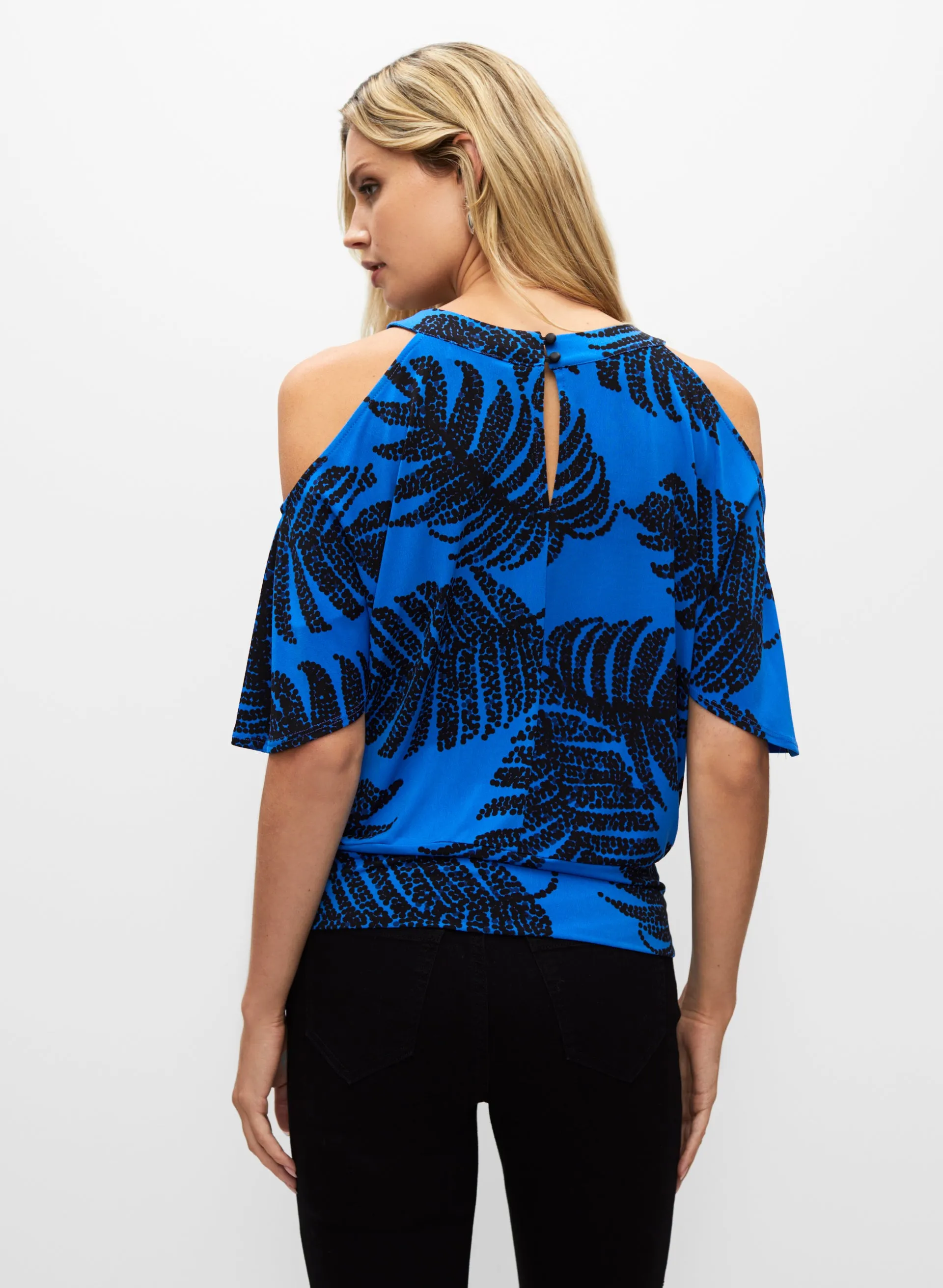Palm Print Top sold by Melanie Lyne product image thumbnail 4