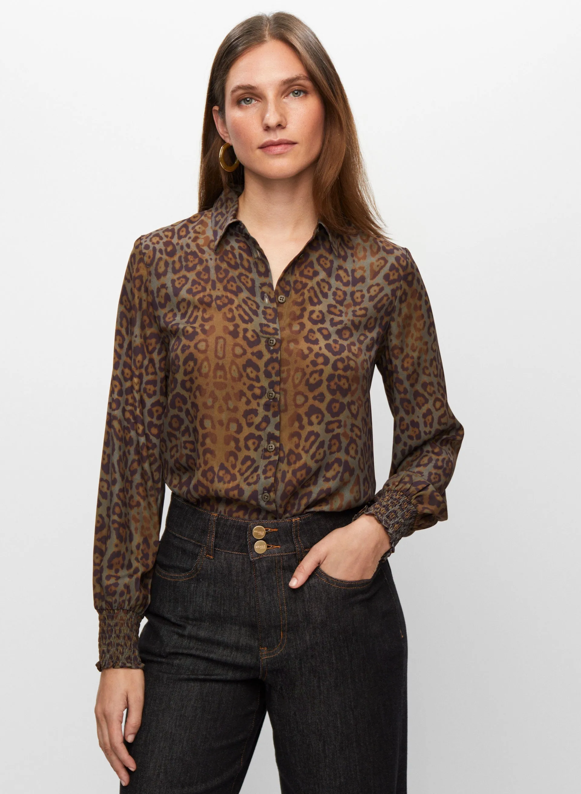 Leopard Print Shirt sold by Melanie Lyne