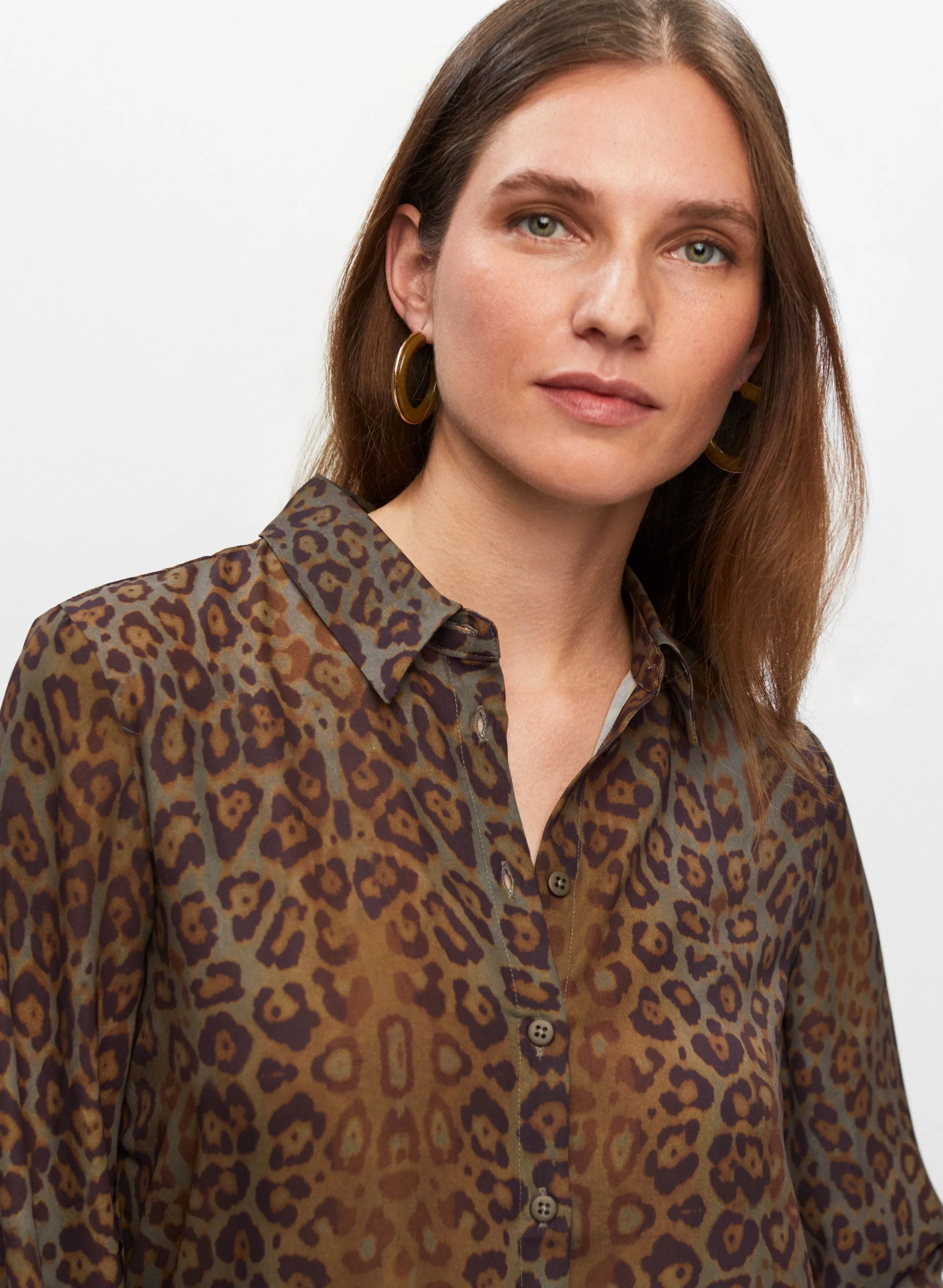 Leopard Print Shirt sold by Melanie Lyne product image thumbnail 2