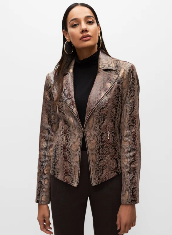 Snake Print Jacket sold by Melanie Lyne