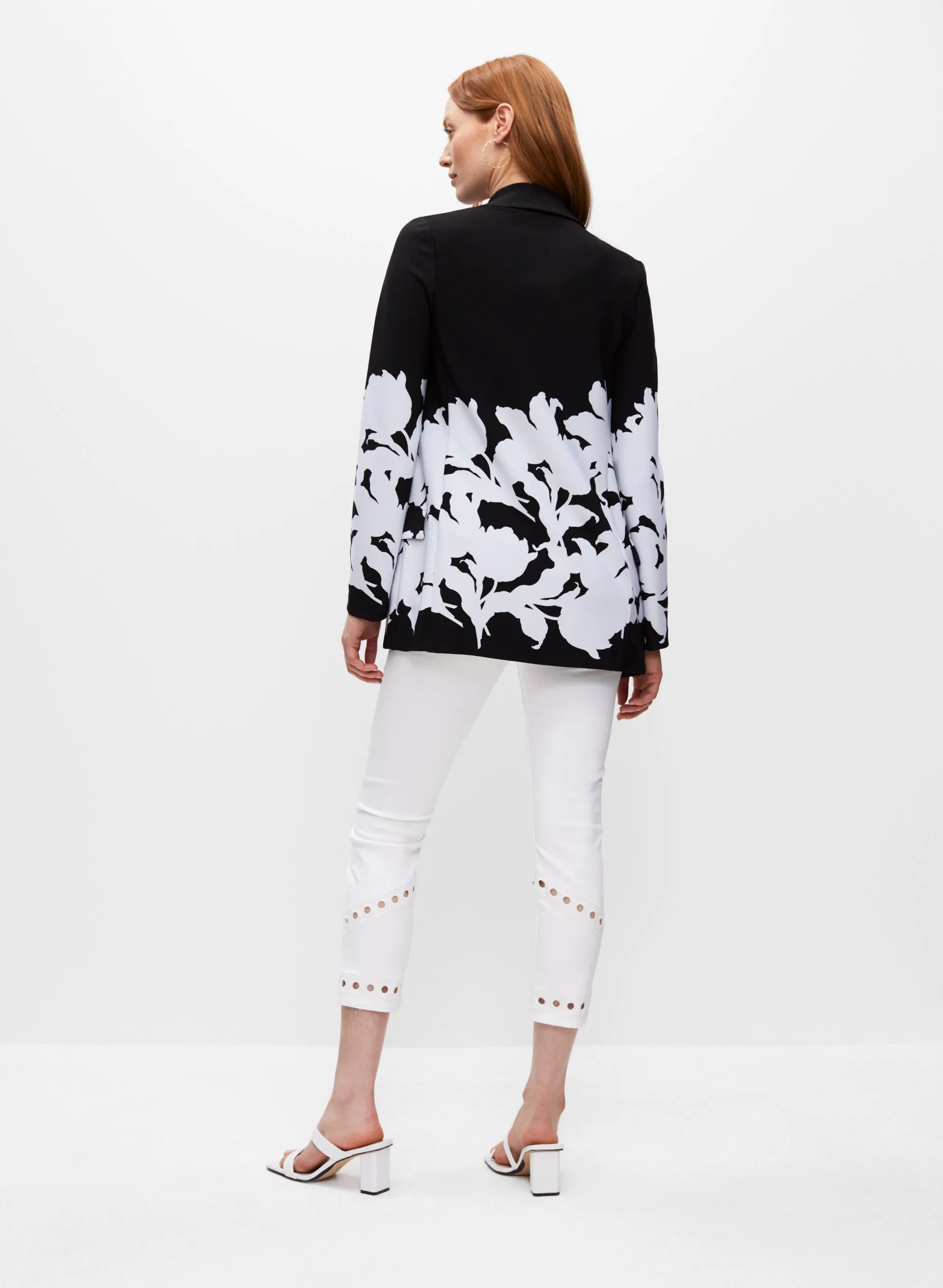Joseph Ribkoff - Floral Open Jacket sold by Melanie Lyne product image thumbnail 4