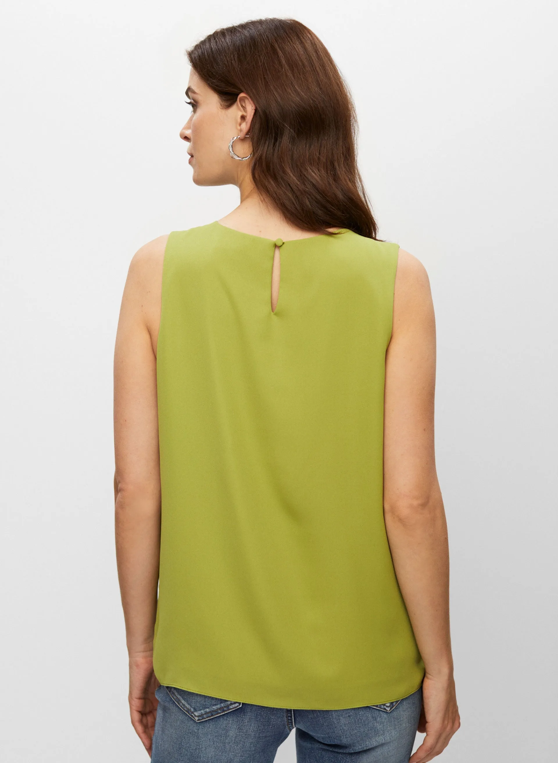 Sleeveless Crew Neck Top sold by Melanie Lyne product image thumbnail 4