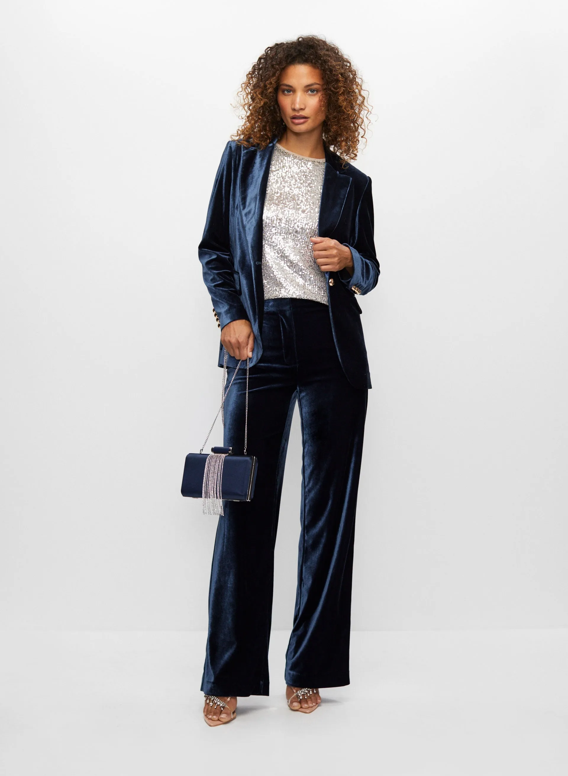 Sleeveless Sequin Detail Blouse sold by Melanie Lyne product image thumbnail 4