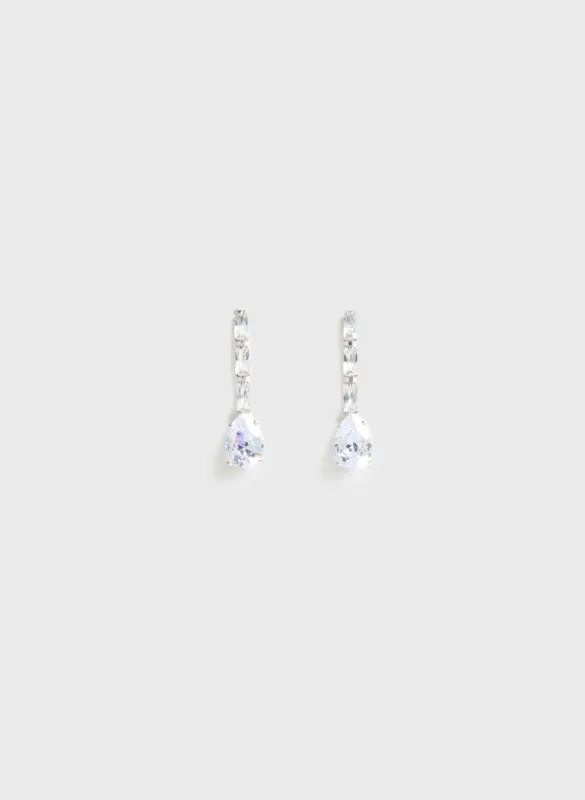 Cubic Zirconia Drop Earrings sold by Melanie Lyne