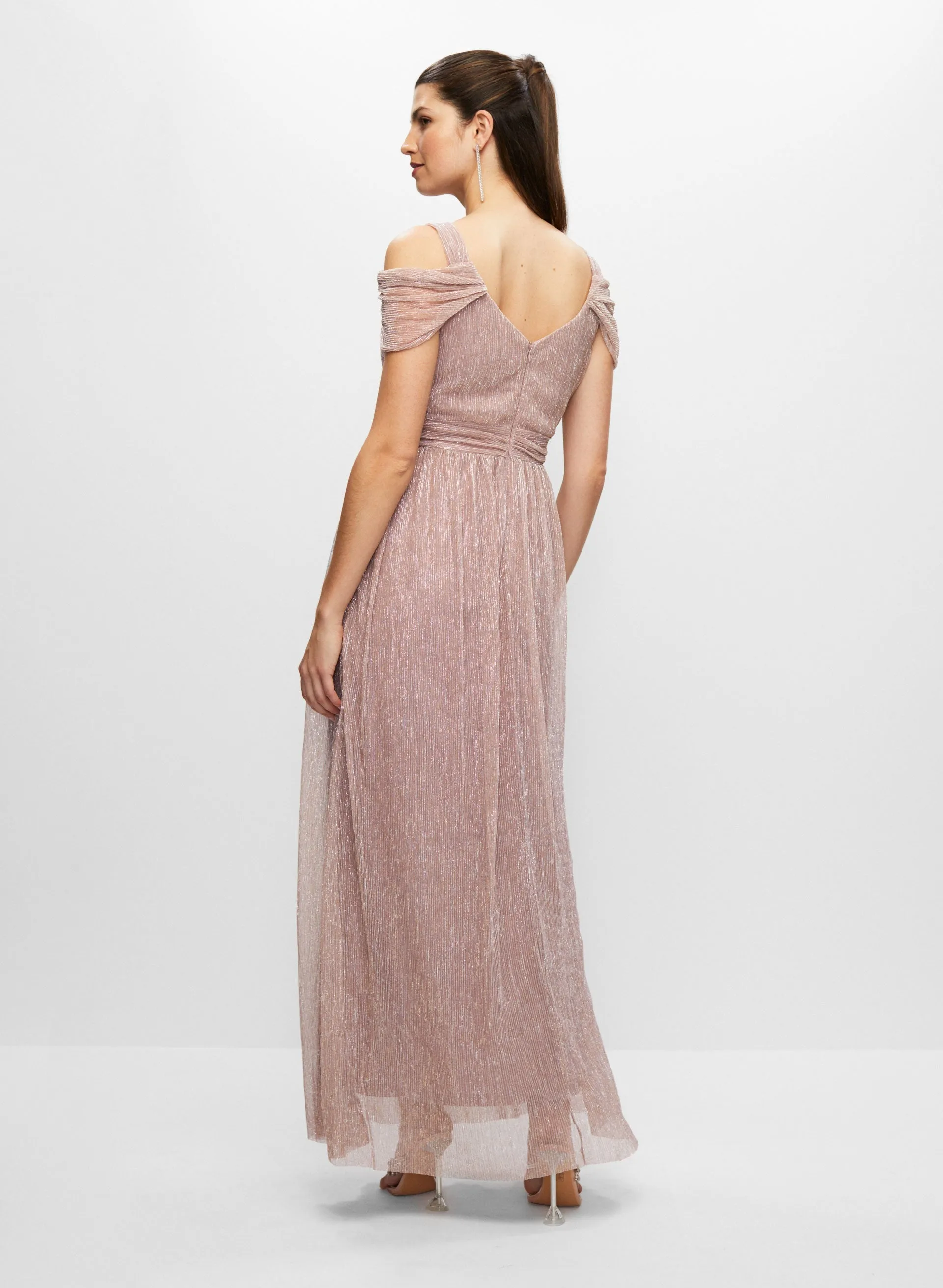 Sweetheart Neck Crinkle Dress sold by Melanie Lyne product image thumbnail 4