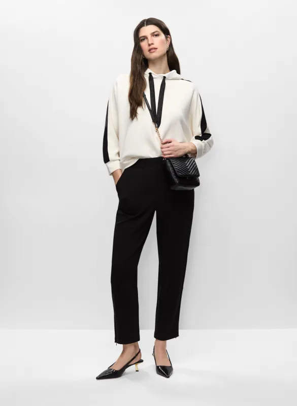 Contrast Stripe Hooded Top & Straight Leg Pants sold by Melanie Lyne